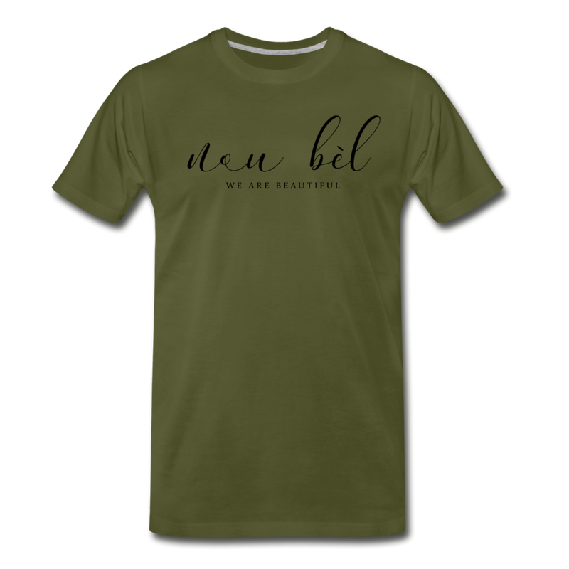 Men's Premium T-Shirt 1.02 in - olive green