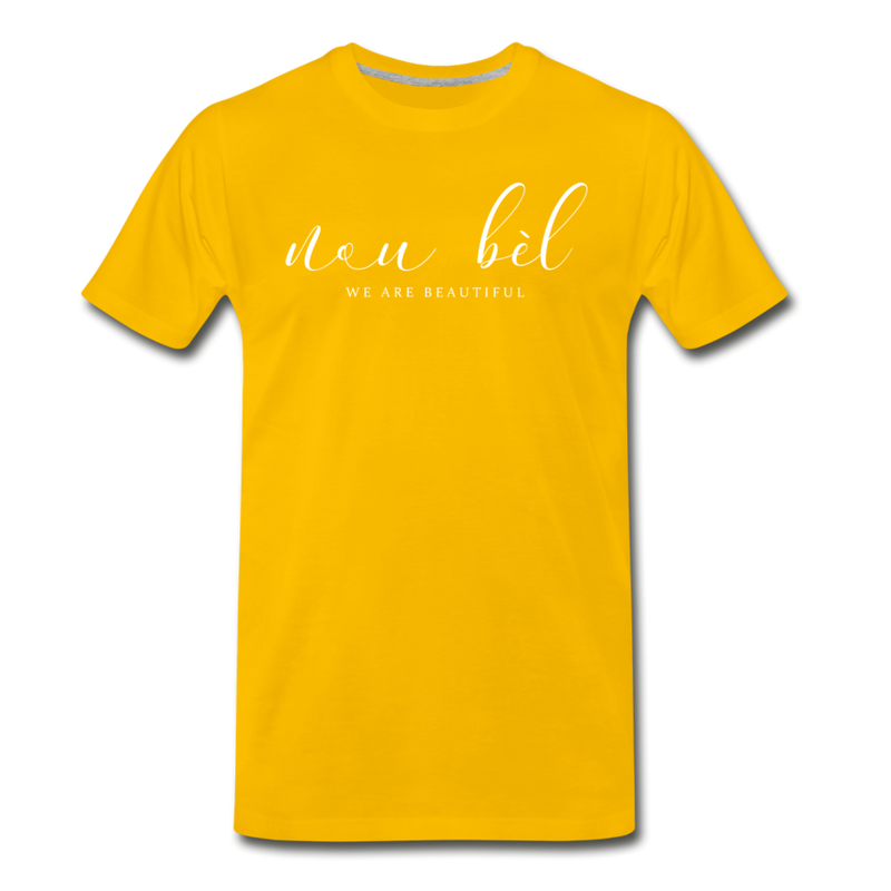 Men's Premium T-Shirt 1.02 - sun yellow