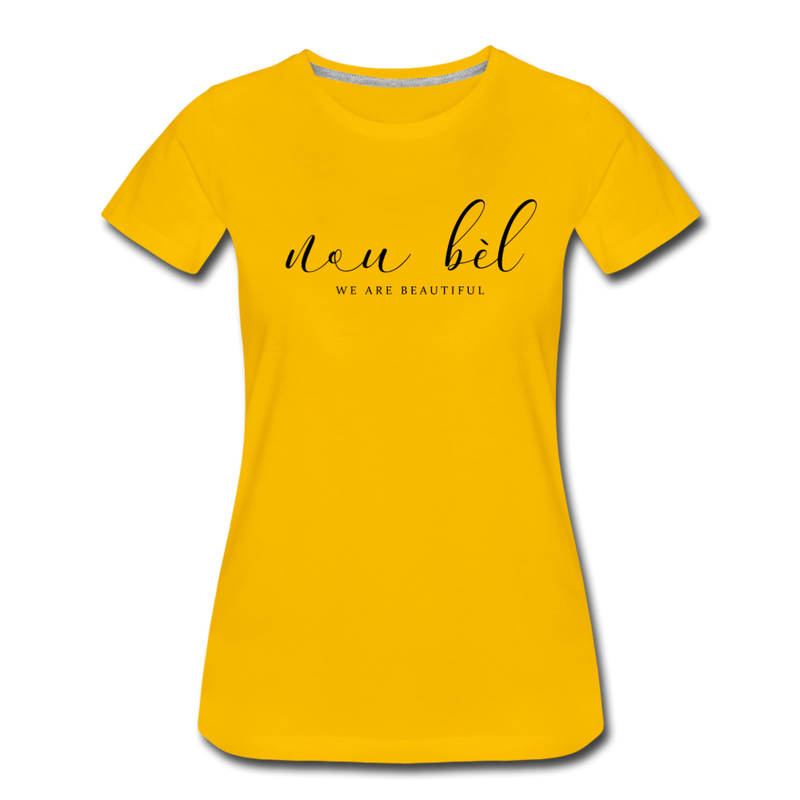 Women’s Premium T-Shirt - sun yellow