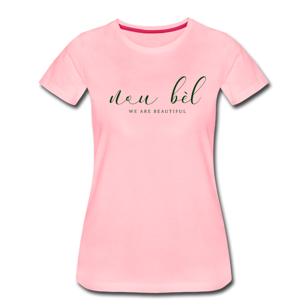 WOMEN'S NOU BÈL T-SHIRT - pink